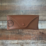 Ray Ban Pink Sunglasses with Brown Case