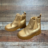 Baby Gap Gold Boots - Size 8 Kids (See Notes)