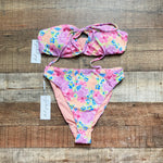 Dippin Daisys Floral Seashore Bikini Bottoms NWT- Size S (we have matching top)