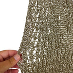 Lioness Gold Despacito Open Knit Maxi Dress NWT - Size S