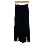 No Brand Black with Cream Trim Tunic Sweater and Pants Set- Size S (sold as a set)
