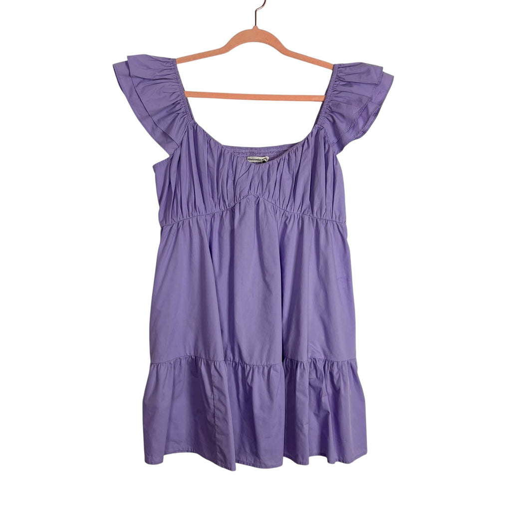 purple abercrombie dress Dress Party Long By Abercrombie And Fitch In Purple, Size: Xxl Petite