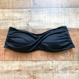 Mossimo Black Strapless Padded Bikini Top- Size M