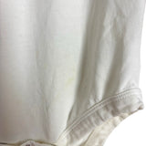 Baybala White Collared Onesie - Size 12M (See Notes)