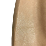 Vestique Taupe/White/Tan Color Block Faux Leather Skirt- Size S (see notes, sold out online)