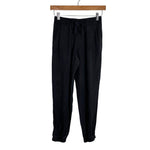 Bella Dahl Girl Black Elastic Waist Joggers- Size 12 Girls (Inseam 25”)