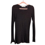 Graham & Spencer Brown Wool Blend Top- Size M