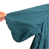Queen of Sparkle Teal Feather Trim Dress- Size XS (sold out online)