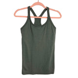 Lululemon Sage Ribbed Built in Bra Tank- Size 8