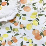 Ruth and Ralph Citrus with Ruffle Collar and Pocket Dress- Size 4T (see notes, we have matching boy outfit)
