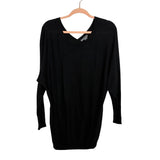 Vince Black Thin Dolman Sleeve Cashmere Blend Sweater Top- Size XS