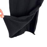 Express Black Turtleneck Sweater Dress with Slit- Size XS