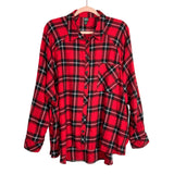 Wild Fable Red Plaid Flannel Button Up- Size XL (sold out online)