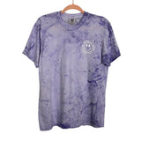 Comfort Colors Purple Tie Dye Channing's Joy Smile Face Tee - Size M
