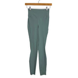 Lululemon Light Sage Raw Hem Leggings - Size 4 (Inseam 28”)
