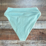 Beach Riot Light Blue Terry Cloth Swim Bottom NWT - Size M (We Have Matching Top!)