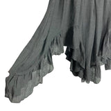 Mia Joy Washed Black Asymmetrical Hem Dress- Size 6