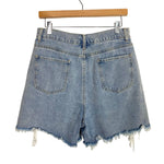 Buddy Love Light Wash Elvis Rhinestone Fringe Shorts NWT- Size M