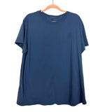 Lululemon Blue Back Seam Top- Size ~L/XL (no size tag, fits like L/XL)