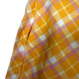 Urban Outfitters Orange and Purple Plaid Skort- Size 2 (see notes)