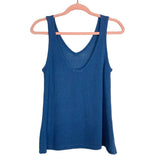 Ekouaer Blue Knit Short Set- Size S (sold as set)