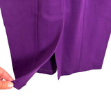 Catherine Malandrino V-Neck Purple Dress - Size P/S