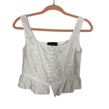 Kourt White Crochet Two Piece Skirt Set NWT- Size 0