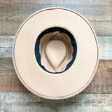 No Brand Camel Wide Brim Hat