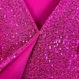 Pink Desert Pink Sequin Wrap Dress - Size 2X (Sold Out Online!)