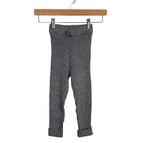 Mayoral Gray Ribbed Leggings-Size 4Y