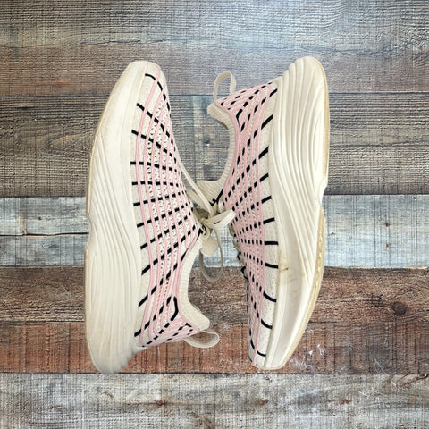 APL White/Black/Pink TechLoom Zipline - Size 8 (See Notes)