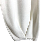 No Brand Ivory Knit with Gathered Cuffs Lounge Pants- Size S (Inseam 25.5”)