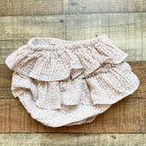 Pukatuka Tiny Floral Print Top with Matching Ruffle Butt Bloomers Set- Size 4Y (see notes, sold as a set)