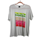 P.E Nation White Logo Tee- Size S (see notes)