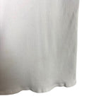 Maurice's White Ribbed Tank- Size S (see notes)