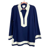 Sail to Sable Navy/White Classic Tunic Top- Size XXL (sold out online)