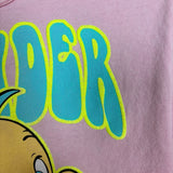 Zara x Disney Pink Flounder Tee- Size 6Y (see notes)