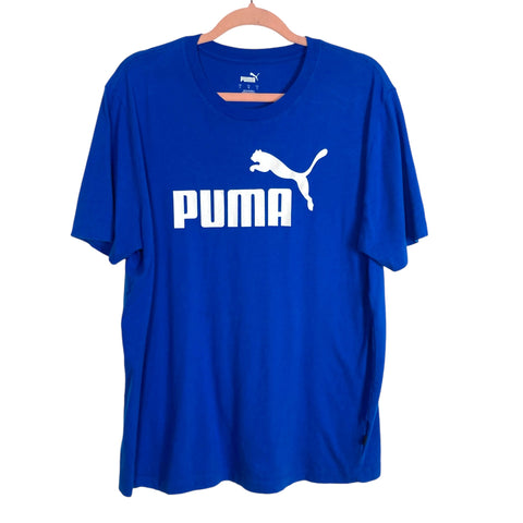 Puma Blue Tee- Size L