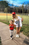 Bella + Canvas White 7 Crewneck Sweatshirt - Size M