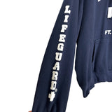 Lifeguard Navy Blue Lifeguard Hooded Sweatshirt - Size Youth XL