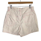 Faherty Cream and Pink Printed Jean Shorts- Size 28