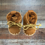 Mou Kids Lace-Up Boots - Size ~0/1 (No Size Tag, Fits Like A Kids 0/1)