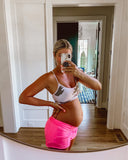 Lululemon Hot Pink with Side Mesh Running Shorts- Size 8 Tall