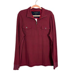 Banana Republic Red Quarter Zip NWT - Size Men's L