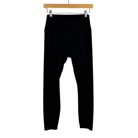 CRZ YOGA Black Leggings - Size ~S (No Size Tag, Fits Like A Small - Inseam 24")