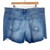 Madewell Relaxed Mid-Length Denim Shorts- Size 33