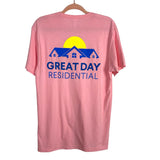 Next Level Apparel Pink Great Day Residential Tee- Size M