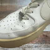 Nike Air White Leather Sneakers- Size 7 (see notes)