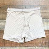 Lounge Sleep Beige Women's Boxer Shorts NWT- Size XL (sold out online)