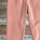 Peek Pink Ribbed Leggings- Size XS (4-5Y, see notes)